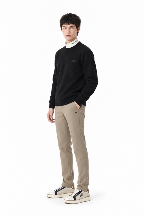 MEN R/N STANDARD FIT PANTS PKFPM510605 BEIGE 상품 이미지 4