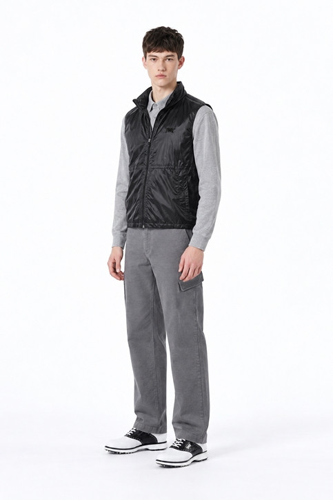MEN DYEING SEMI-TAPERED FIT PANTS PKFPM510711 L/GREY 상품 이미지 5