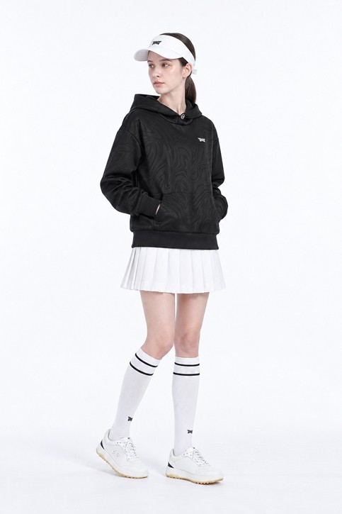 WOMEN PLEATED SKIRT PKFPW560101 WHITE 상품 이미지 5