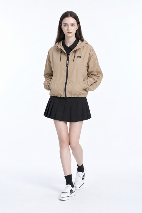 WOMEN ESHORT SLEEVEENTIAL HOOD JACKET PKFPW610205 01,05 상품 이미지 5