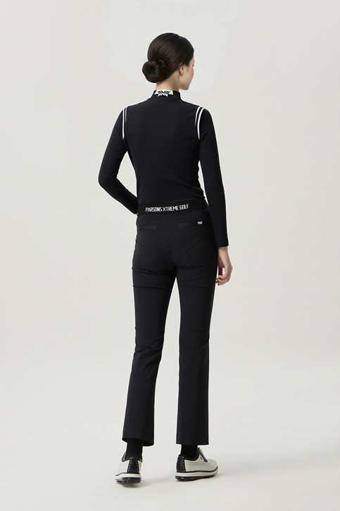 WOMEN COOL SLEEVE MOCK NECK LONG SLEEVE