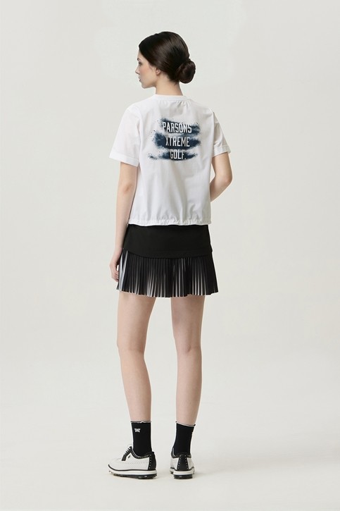 WOMEN ROUND NECK ANORAK SHORT SLEEVE