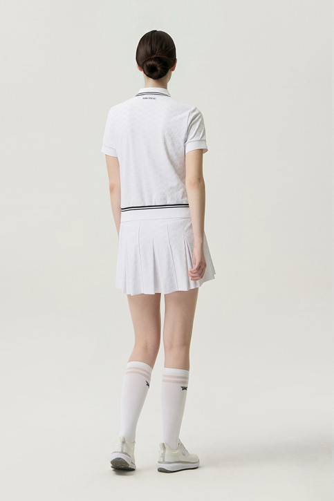 WOMEN JACQUARD FLARE SKIRTS