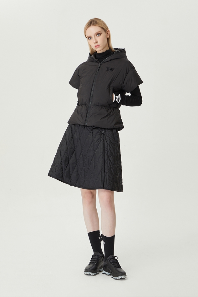 WOMEN WINTER SHORT SLEEVED DOWN VEST