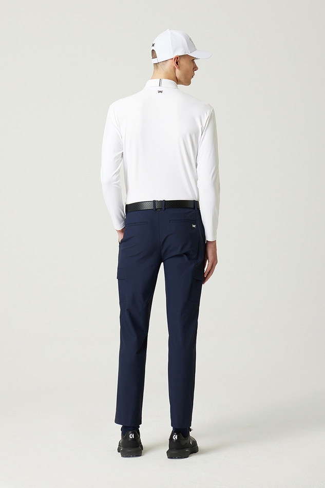 LINE POINT COLLAR LONG-SLEEVE