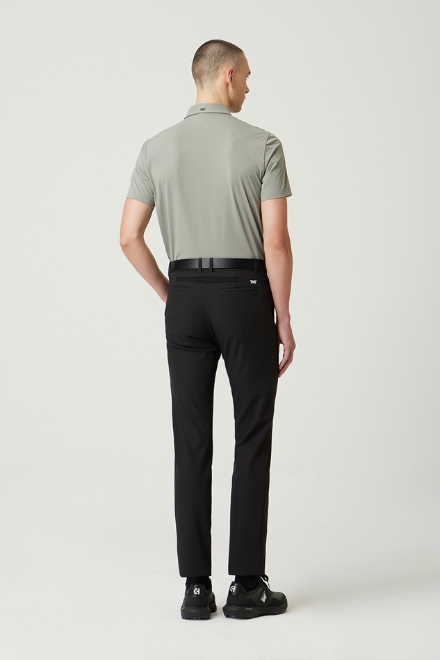 LINE POINT COLLAR SHORT-SLEEVE