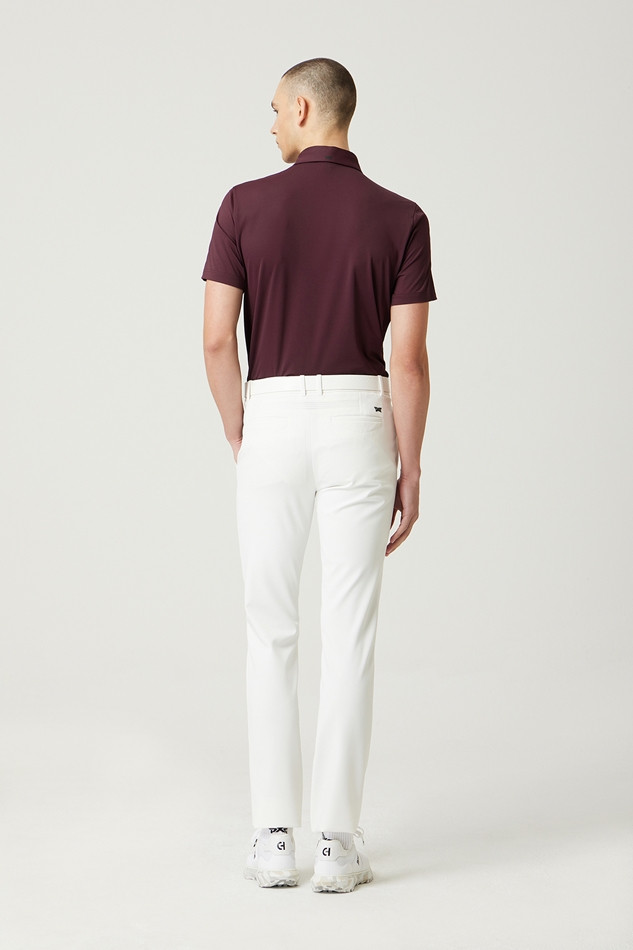 LINE POINT COLLAR SHORT-SLEEVE