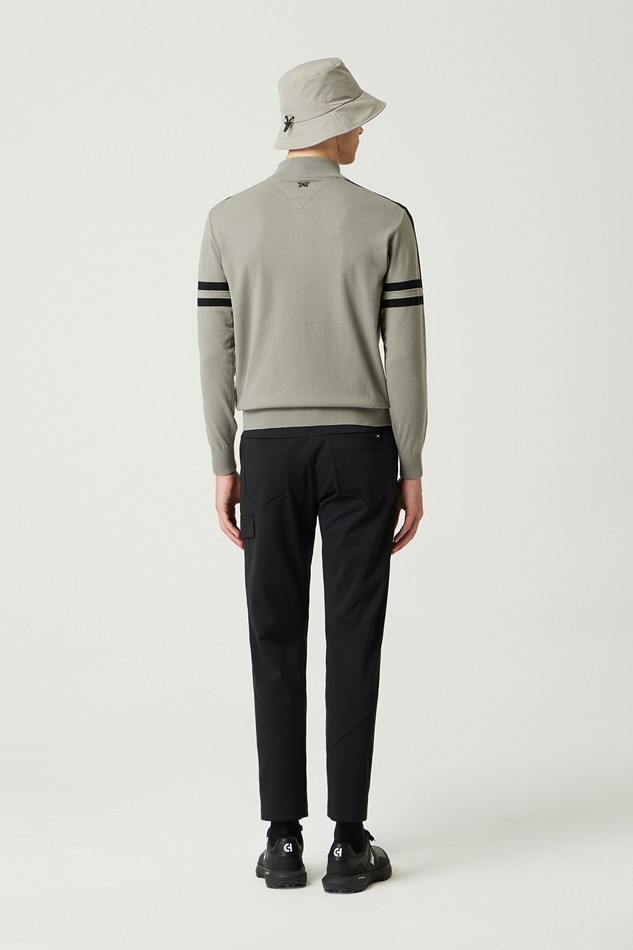 HALF ZIP-UP SWEATER