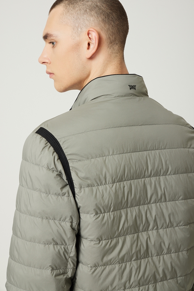 LIGHT WEIGHT REVERSIBLE DOWN JARKET