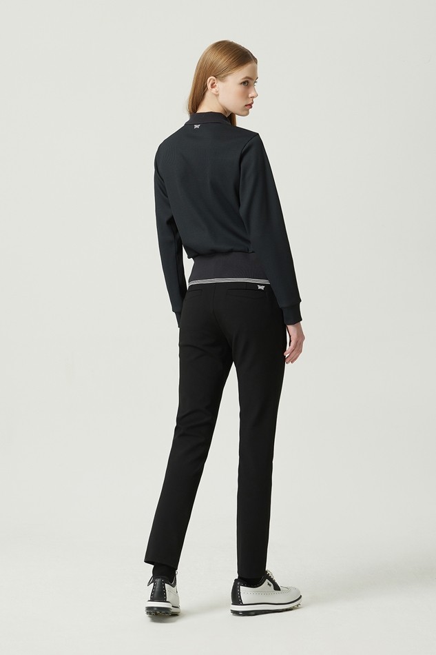 WOMEN ONE POINT STRAIGHT PANTS