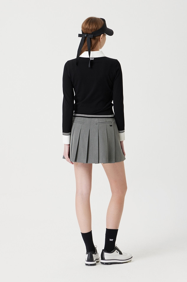 WOMEN HALF PLEATED SKIRT