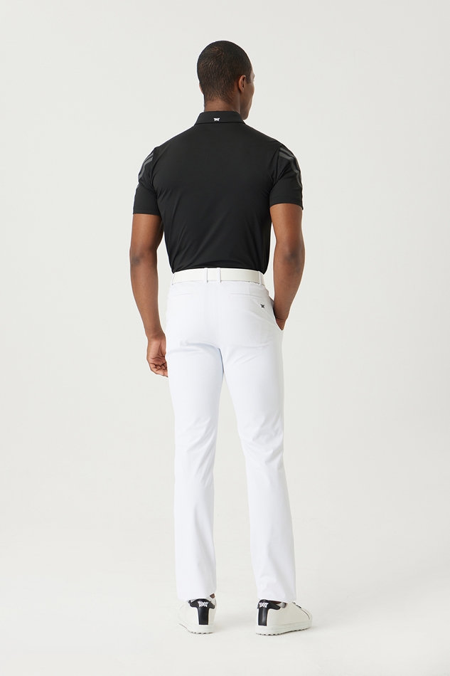 SUMMER SHOULDER POINT COLLAR SHORT-SLEEVE