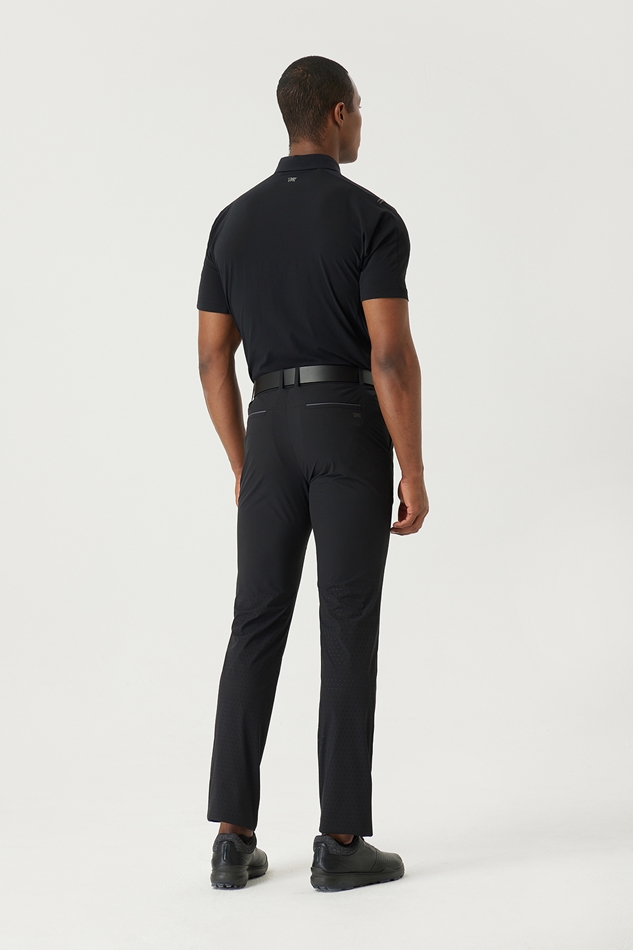 SUMMER WOVEN HYBRID COLLAR SHORT-SLEEVE
