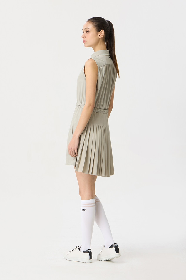 WOMENS SUMMER COLLARED ONE-PIECE
