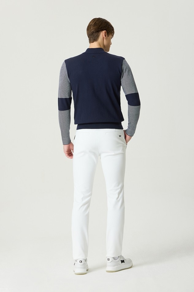 WINTER MOCK NECK WINDPROOF SWEATER