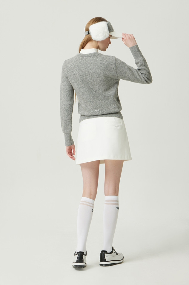 WOMEN WINTER WINDPROOF COLOR POINT SWEATER