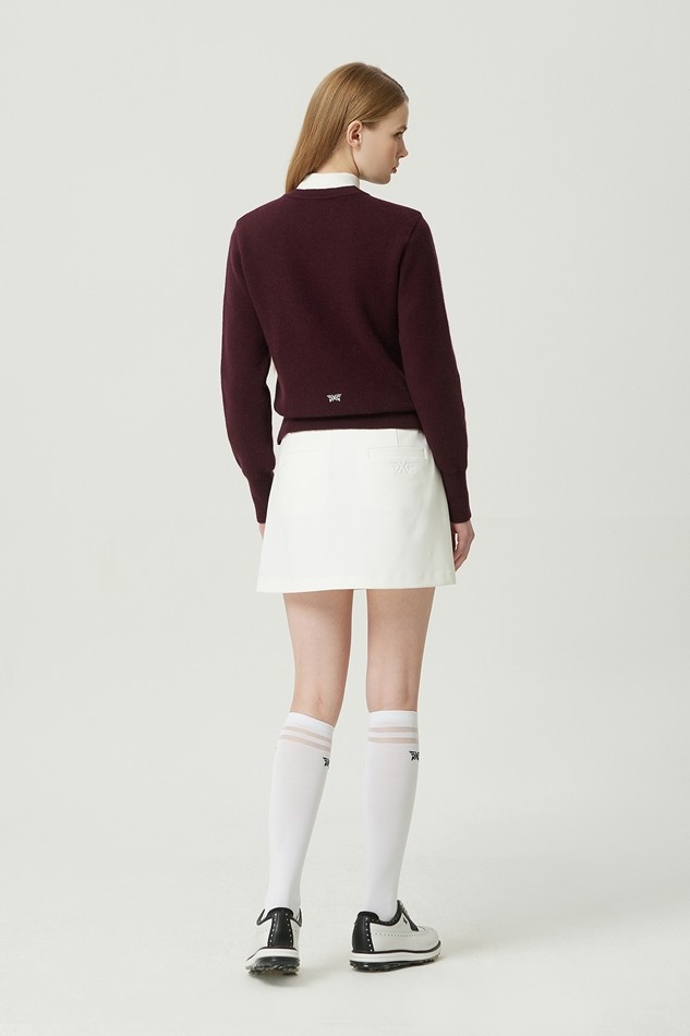 WOMEN WINTER A-LINE WRAP SKIRT