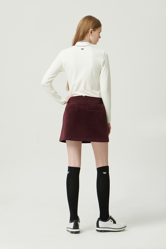 WOMEN WINTER A-LINE WRAP SKIRT