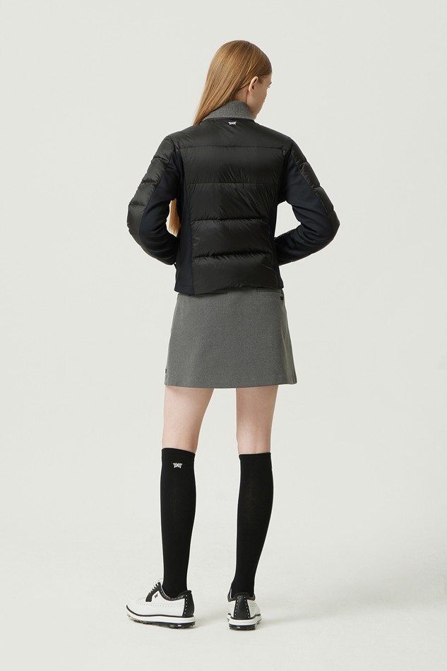 WOMEN WINTER QUILTING POINT SKIRT