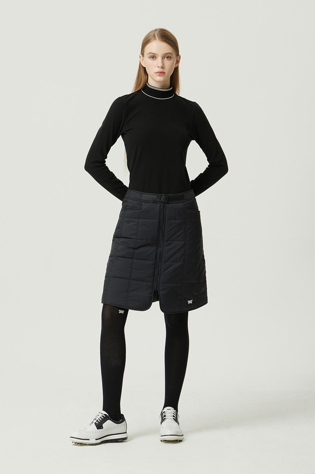 WOMEN WINTER BELT PADDED SKIRT