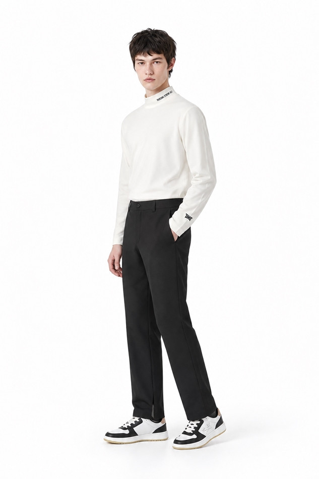 MEN BRUSHED BASELAYER LONG SLEEVE PKFPM111201 WHITE 상품 이미지 5