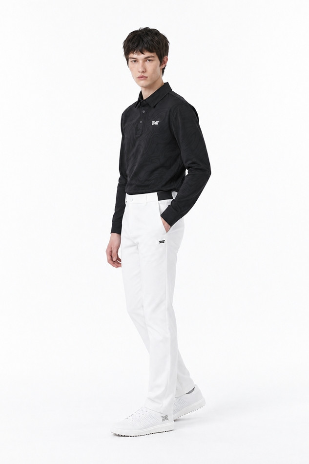 MEN DAMASCUS COLLAR LONG SLEEVE PKFPM211021 BLACK 상품 이미지 5