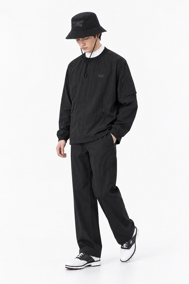 MEN ANORAK JACKET PKFPM610421 BLACK 상품 이미지 5