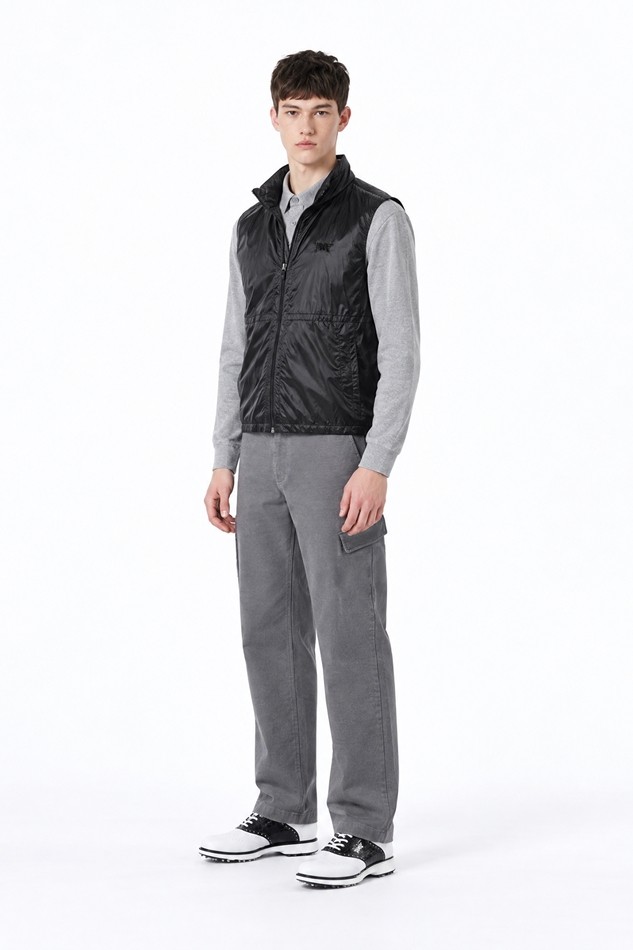 MEN ALPHA-LINED LIGHTWEIGHT VEST PKFPM620721 BLACK 상품 이미지 5