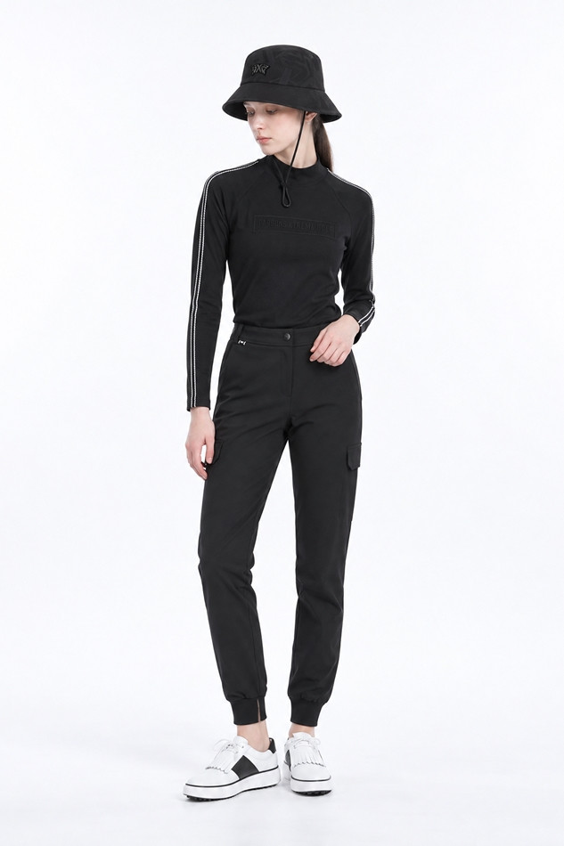 WOMEN MOCK NECK BASELAYER PKFPW110721 BLACK 상품 이미지 5