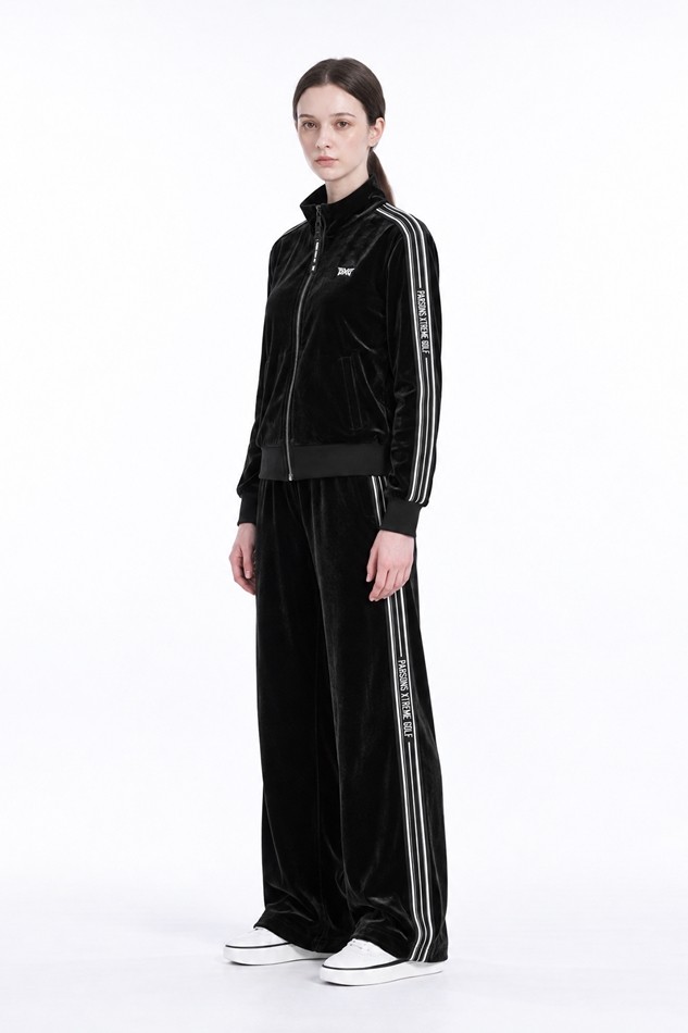 WOMEN JERSEY SET-UP JACKET PKFPW150621 BLACK 상품 이미지 5