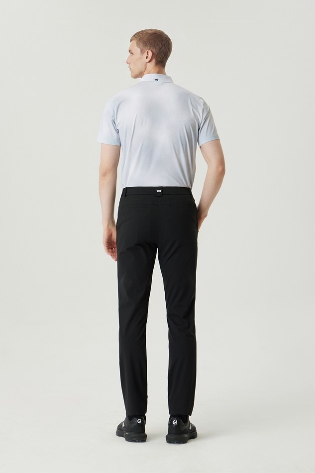 MEN GRADATION PATTERN COLLAR SHORT SLEEVE