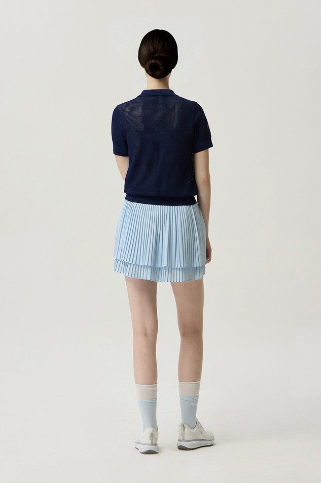 WOMEN BASIC COLLARED SWEATER