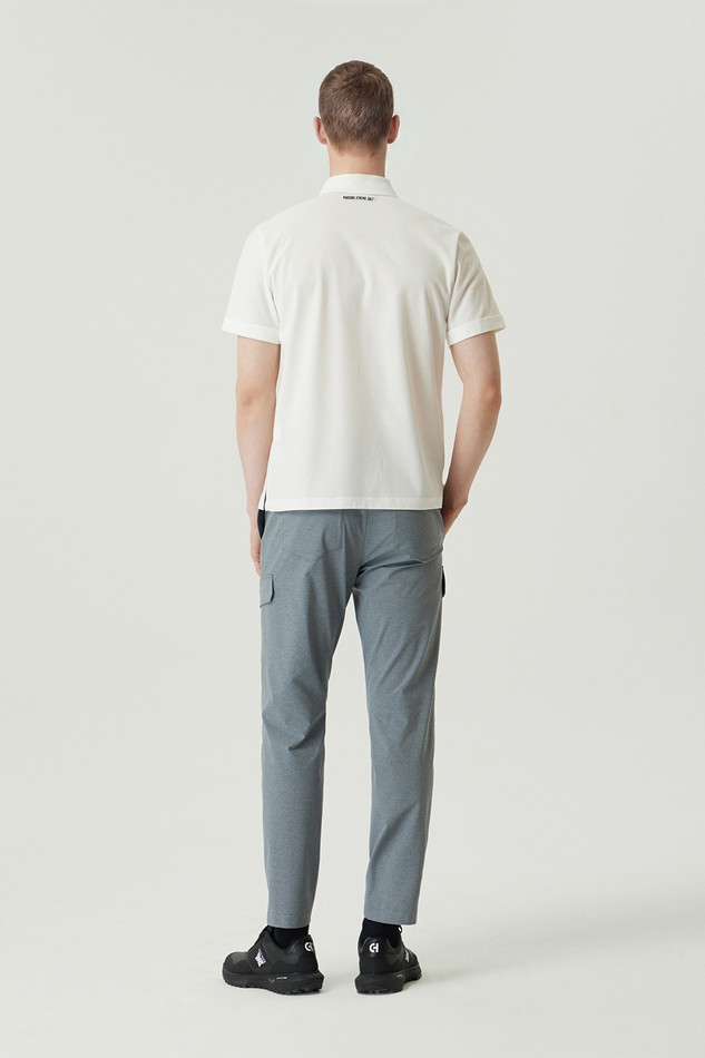 MEN NEW SHAPE COLLAR SHORT SLEEVE