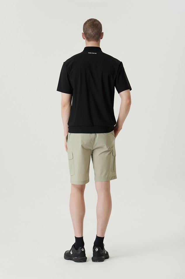 MEN NEW LOGO POINT COLLAR SHORT SLEEVE