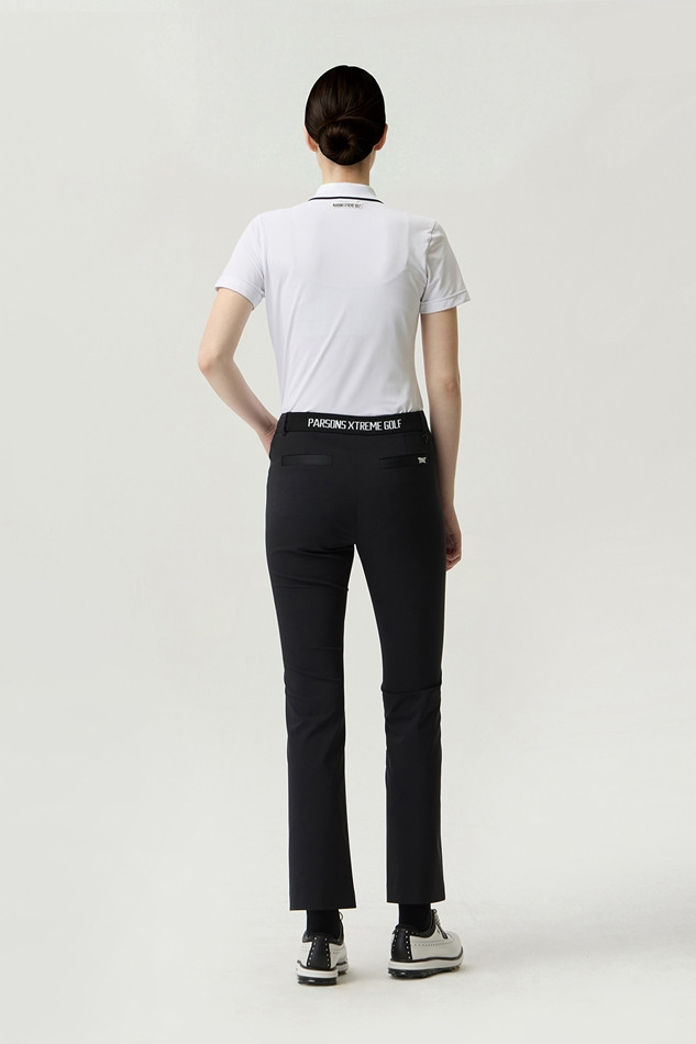 WOMEN SLIM BOOTS CUT PANTS