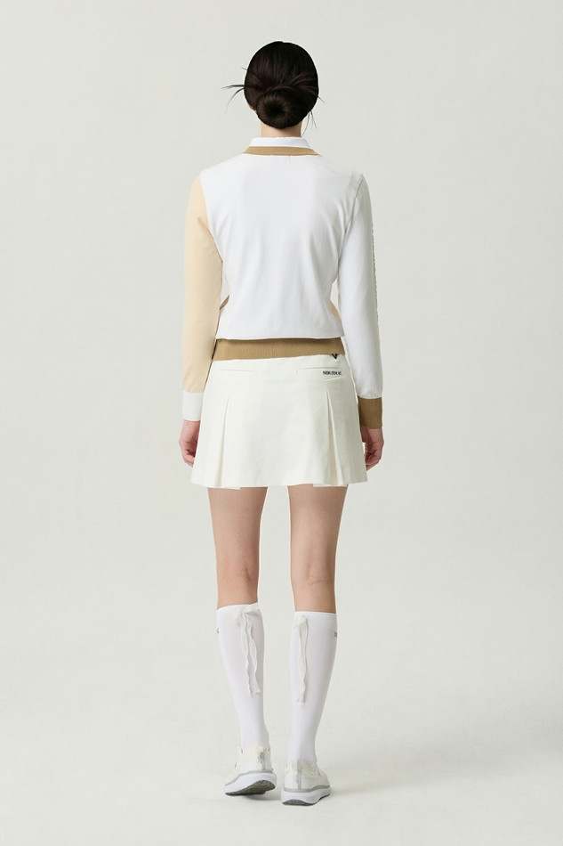 WOMEN V-NECK KNIT CARDIGAN