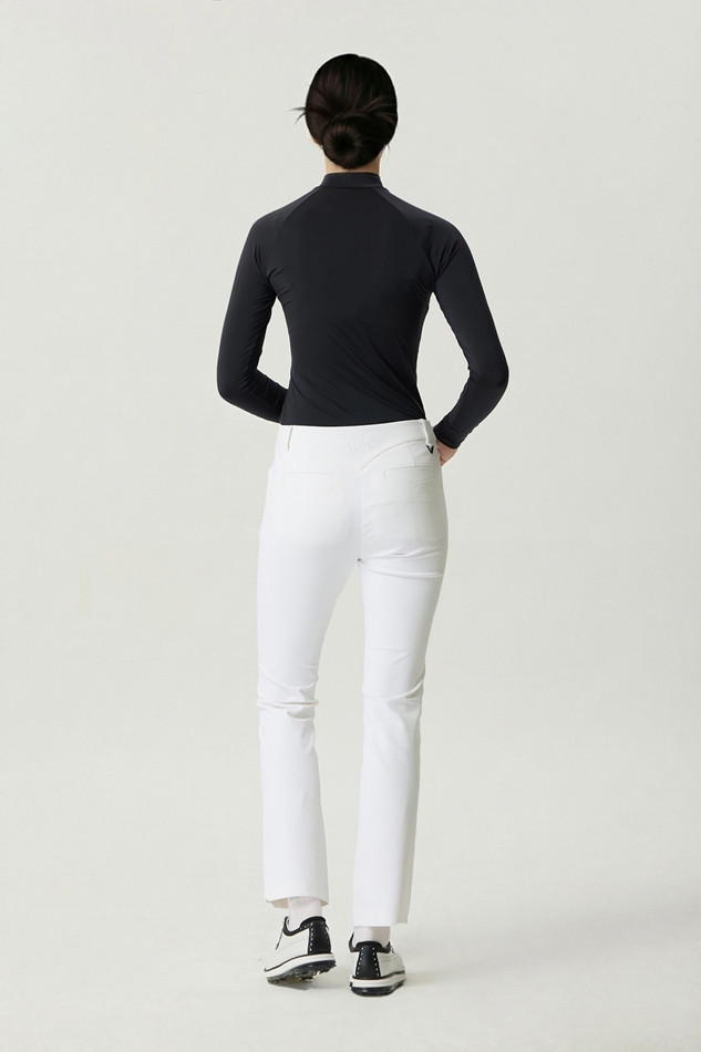 WOMEN LINE POINT SLIM BOOTS CUT PANTS