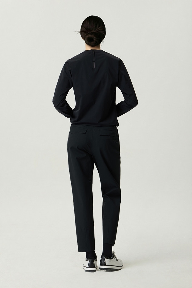 WOMEN TAPERED FIT PANTS