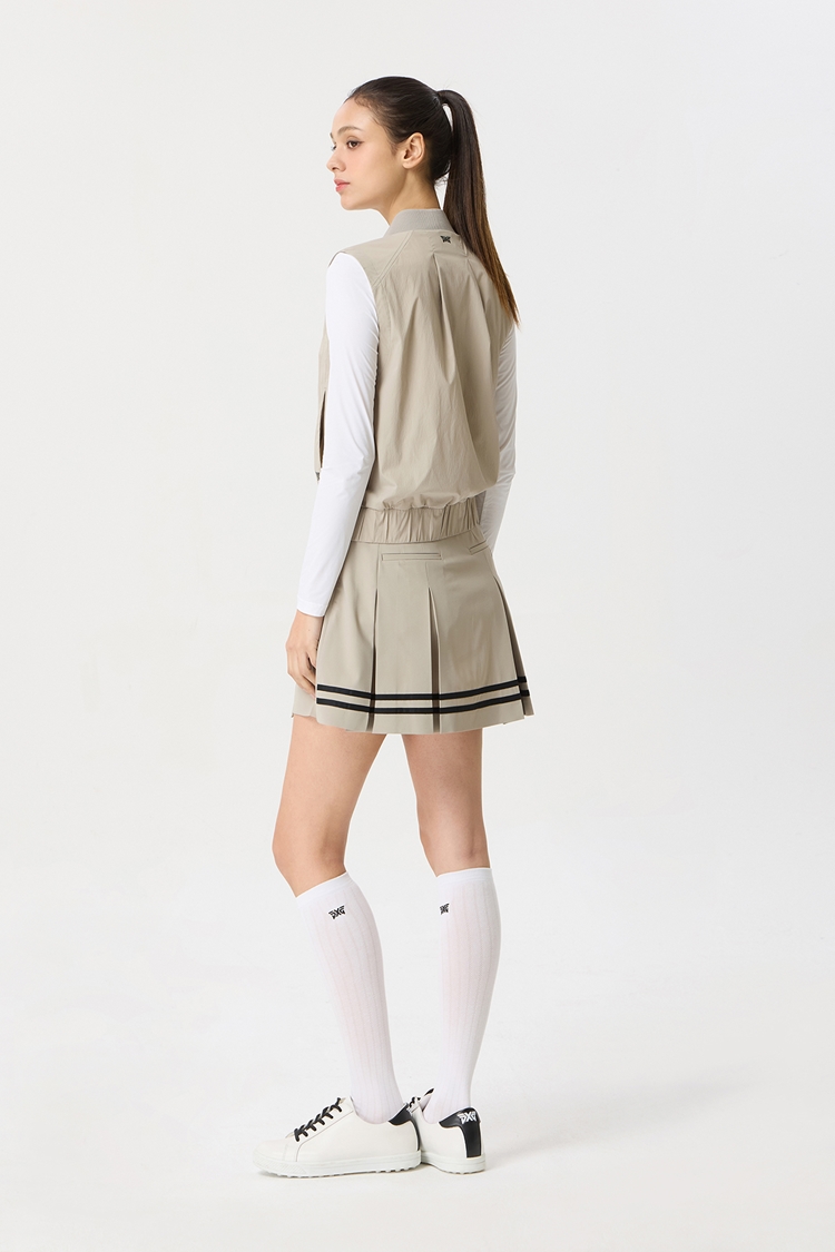WOMENS SUMMER NEW SILHOUETTE WOVEN VEST