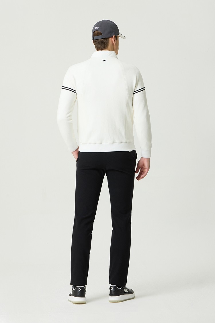 WINTER LINE POINT HYBRID DOWN SWEATER CARDIGAN