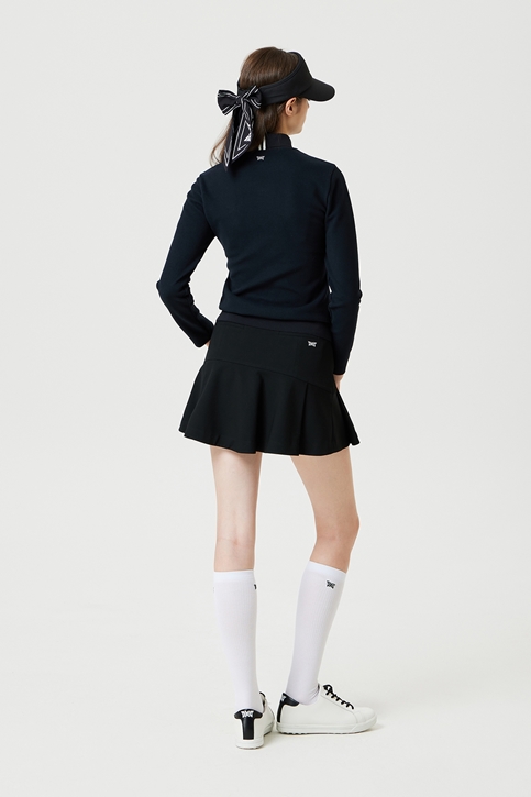 WOMEN WINTER UNBALANCED FLARE SKIRT