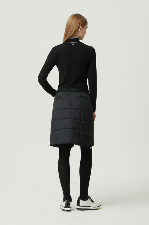 WOMEN WINTER BELT PADDED SKIRT