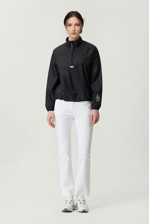 WOMEN HIGH NECK ANORAK JACKET