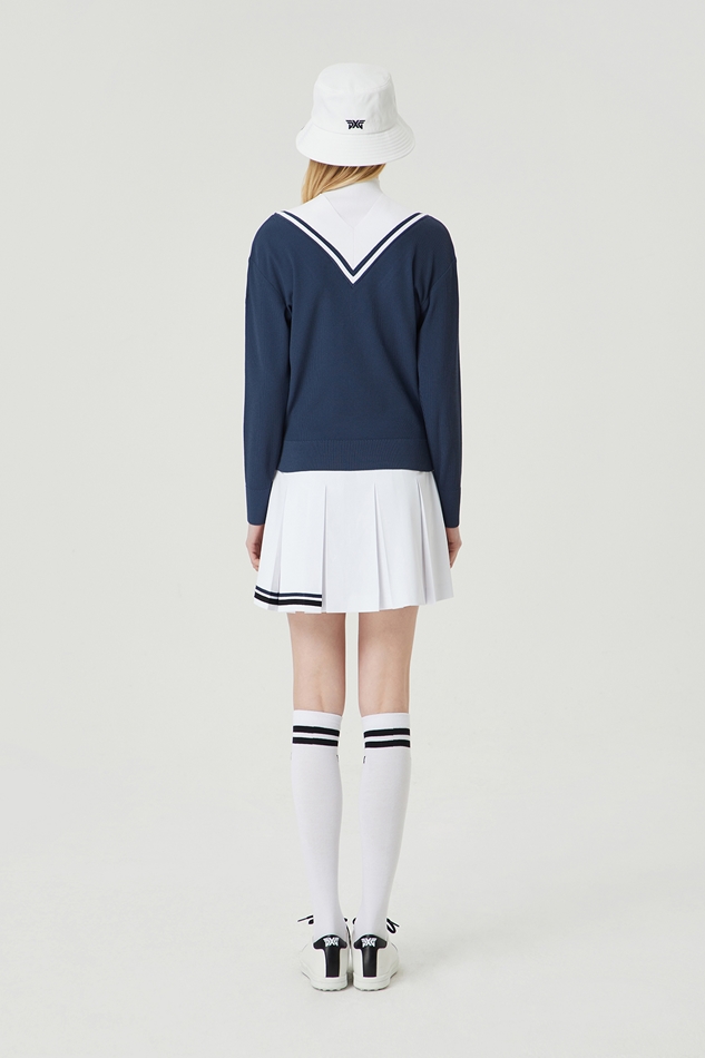 WOMEN PLEATED SKIRT