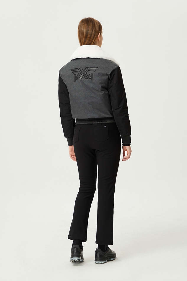 WOMEN WINTER WIDE COLLARED MA-1 JUMPER