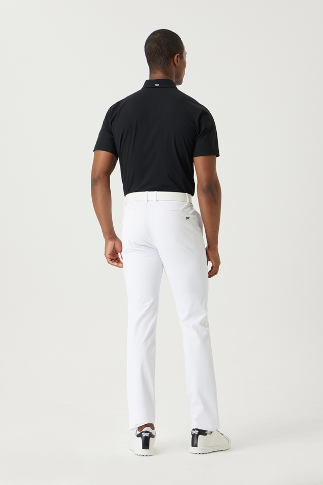 SUMMER TEXTURED COLLAR SHORT-SLEEVE