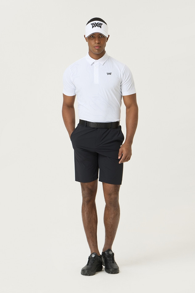 SUMMER PATTERN COLLAR SHORT-SLEEVE