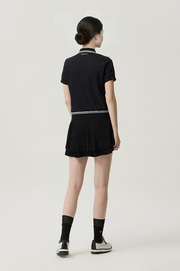 WOMEN WRAP PLEATED SKIRTS