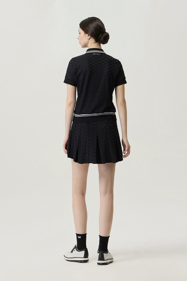 WOMEN JACQUARD FLARE SKIRTS