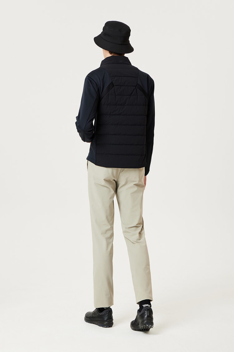 WINTER HYBRID QUILTED SWING DOWN JACKET